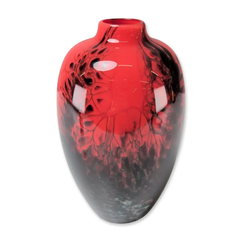 Hugh Jenkins and Stephanie Ross Hawaii Art Glass Vase from auction in Hollywood, Florida