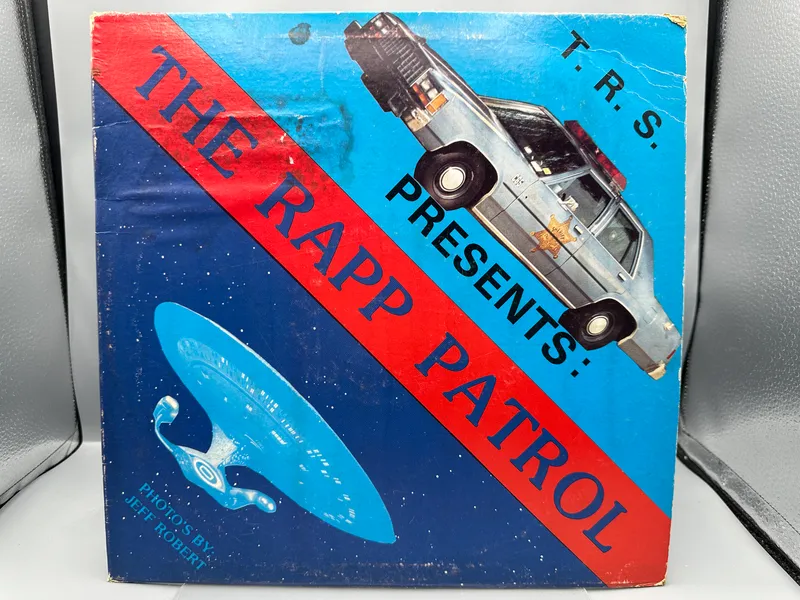 1986 T.R.S Records The Rapp Patrol T.R.S. Presents: The Rapp Patrol 12-inch Vinyl EP - T.R.S.-2001 from auction in Greenville, Ohio