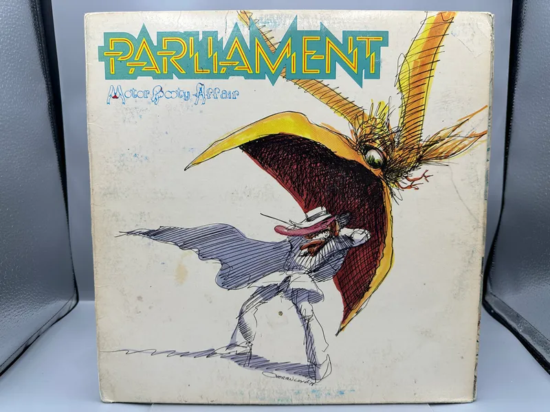 1978 Casablanca Records Parliament Motor Booty Affair Vinyl Album W/ Atlantis Pop-Up Gatefold - NBLP 7125 from auction in Greenville, Ohio