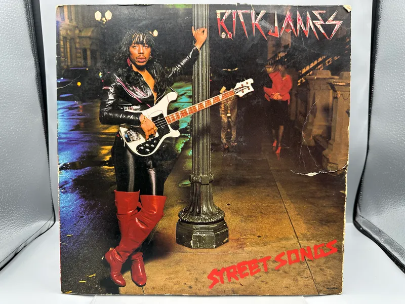 1981 Gordy Records Rick James Street Songs Vinyl Album - G8-1002M1 from auction in Greenville, Ohio