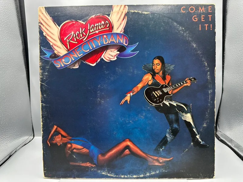 1978 Gordy Records Rick James And The Stone City Band Come Get It! Vinyl Album - G7-981R1 from auction in Greenville, Ohio