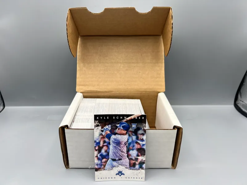 2016 Panini Diamond Kings Baseball Complete 185 Card Set W/ Kyle Schwarber RC from auction in Greenville, Ohio