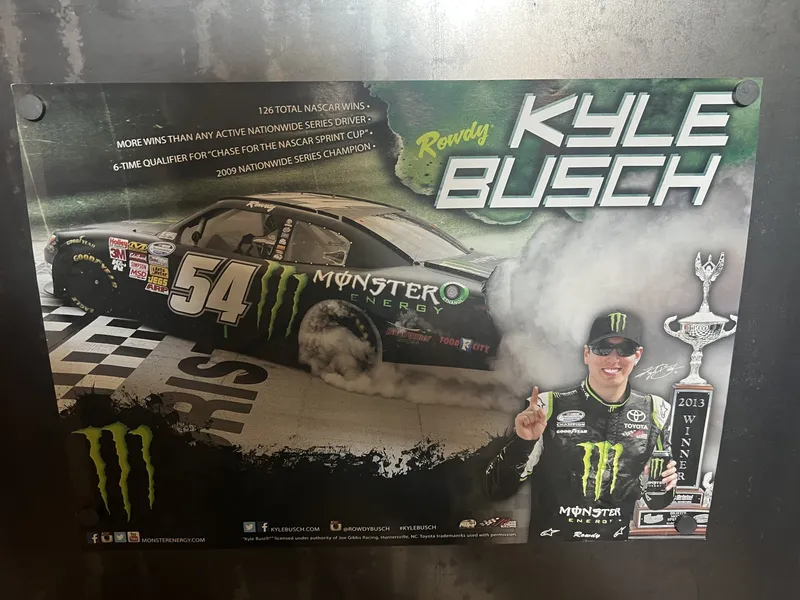 (3) 2013-14 Monster Energy Kyle Busch Nascar Racing Posters from auction in Greenville, Ohio