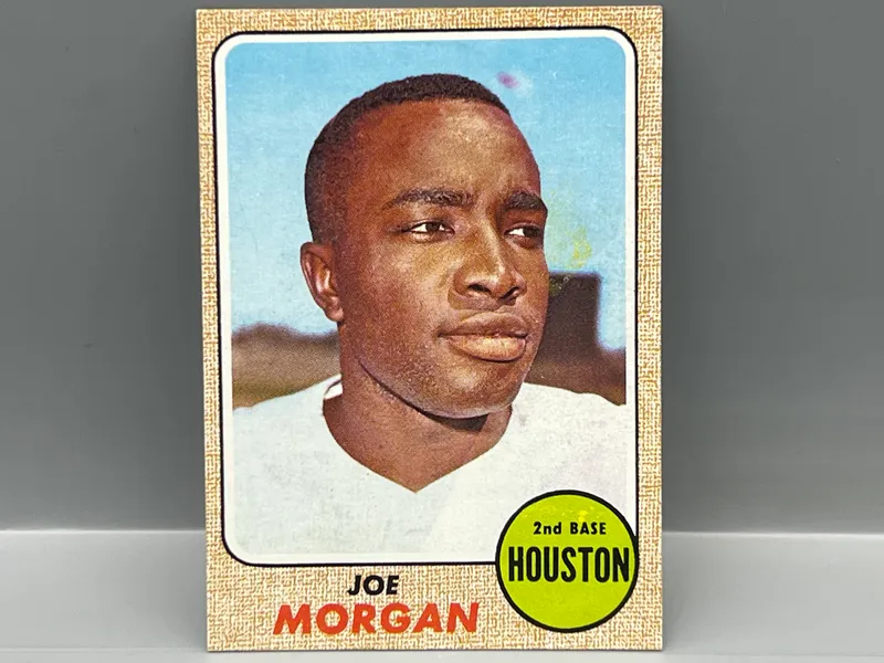 1968 Topps Joe Morgan #144 from auction in Greenville, Ohio