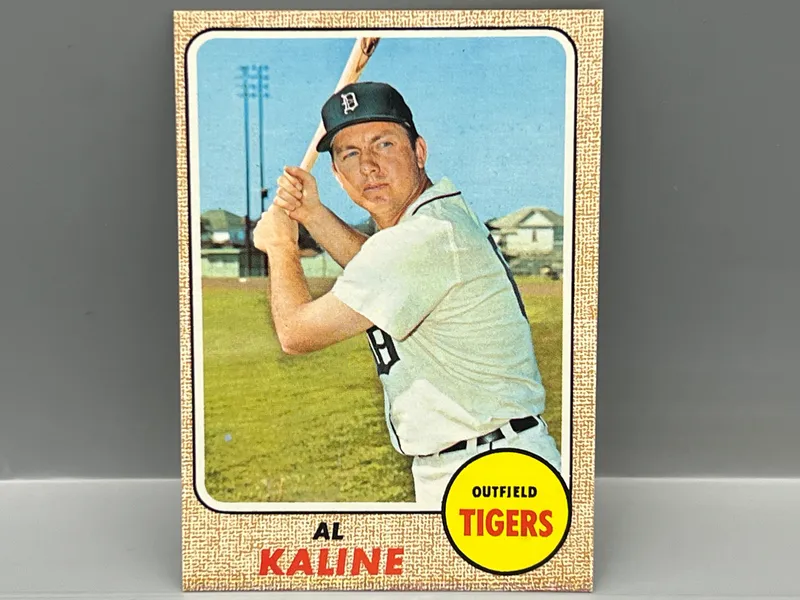 1968 Topps Al Kaline #240 from auction in Greenville, Ohio