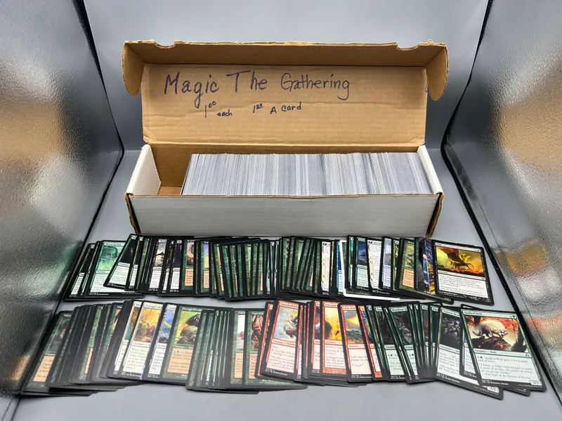 Large Lot of Assorted Magic The Gathering Trading Cards - Varying Conditions from auction in Greenville, Ohio