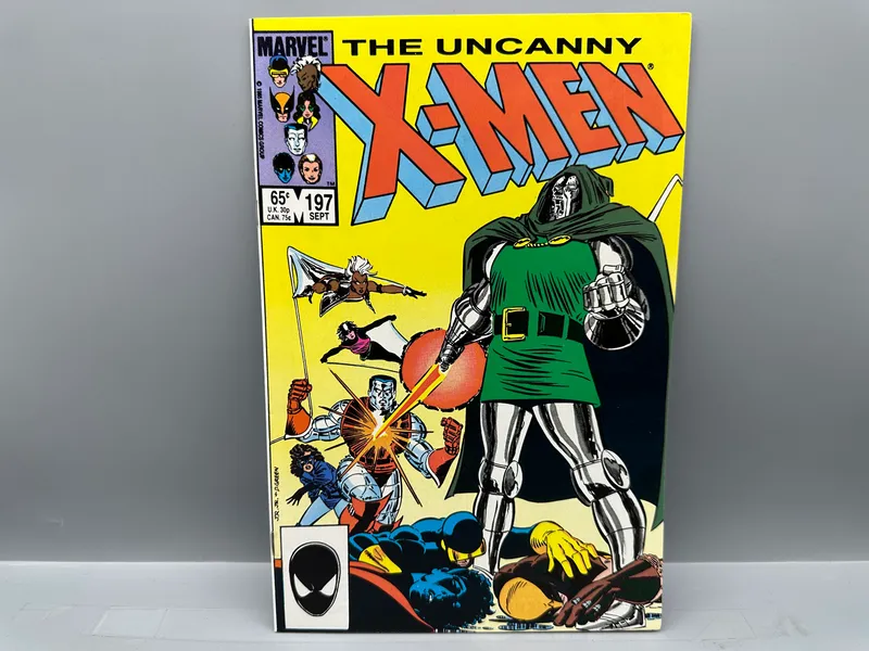 Marvel The Uncanny X-Men #197 September 1985 Doctor Doom Appearance from auction in Greenville, Ohio