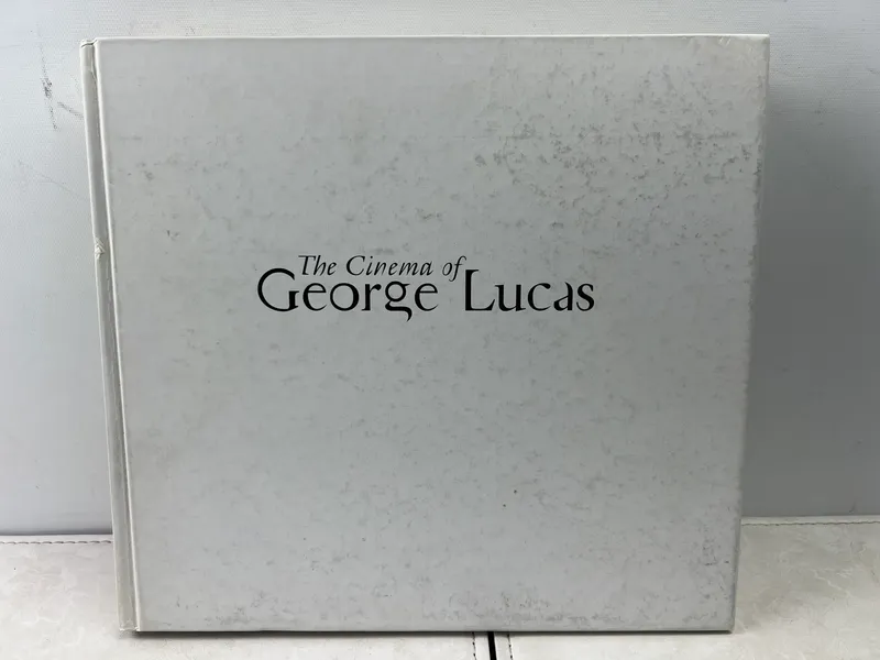 The Cinema of George Lucas Hardcover 2005 First Edition - wear to cover & water damage on interior from auction in Greenville, Ohio