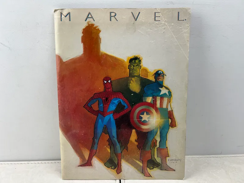 1991 Marvel Comics Promotional Licensing Press Kit with Bill Sienkiewicz Art from auction in Greenville, Ohio
