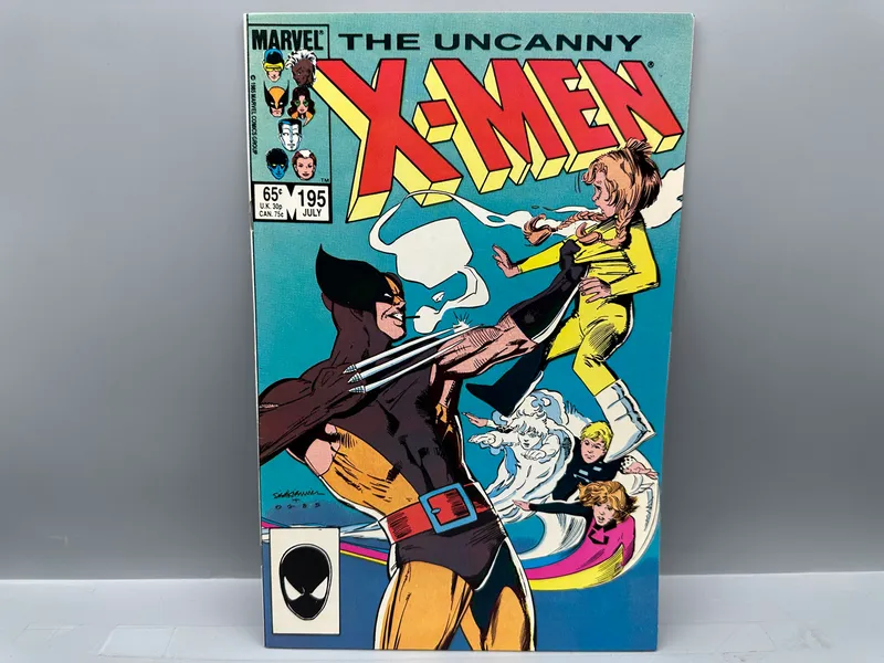 Marvel The Uncanny X-Men #195 July 1985 Direct Edition from auction in Greenville, Ohio
