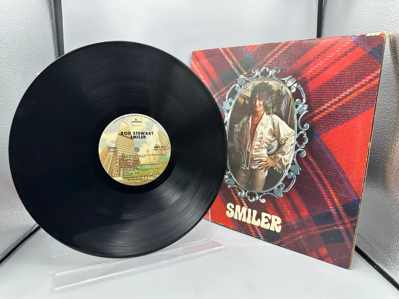 1974 Mercury Records Rod Stewart Smiler Vinyl Album - SRM-1-1017 from auction in Greenville, Ohio