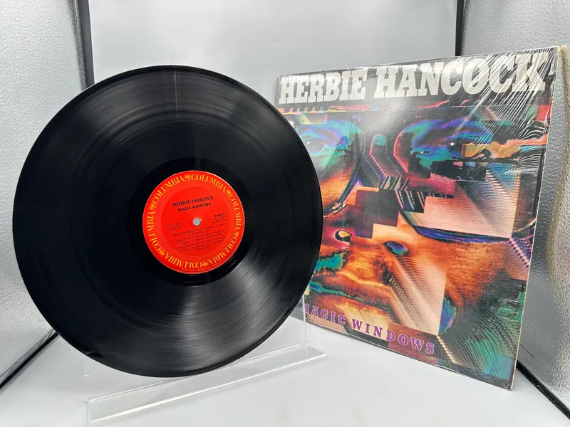 1981 Columbia Records Herbie Hancock "Magic Windows" Vinyl Album - FC 37387 from auction in Greenville, Ohio