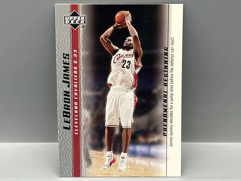 2003-04 Upper Deck LeBron James Phenomenal Beginning #3 - RC from Box Set from auction in Greenville, Ohio