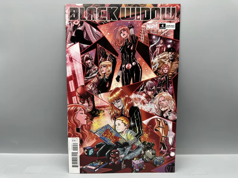 Marvel Comics Black Widow #4 (2021) - Marco Checchetto Variant Edition - Part 4 of The Ties That Bind - Kelly Thompson story from auction in Greenville, Ohio