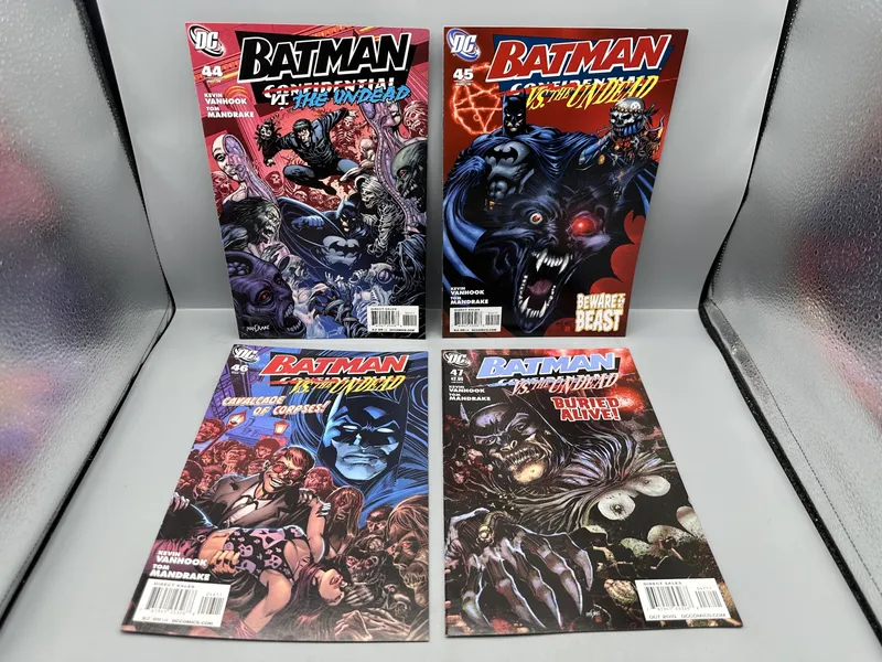 2010 DC Comics Batman Confidential #44-47 - Complete 4-part Vs. The Undead story arc - Tom Mandrake art from auction in Greenville, Ohio