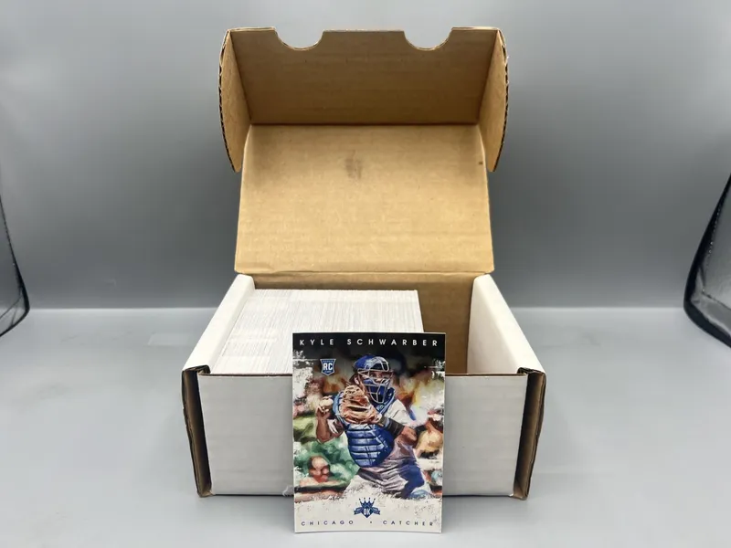 2016 Panini Diamond Kings Baseball Complete 185 Card Set W/ Kyle Schwarber RC from auction in Greenville, Ohio