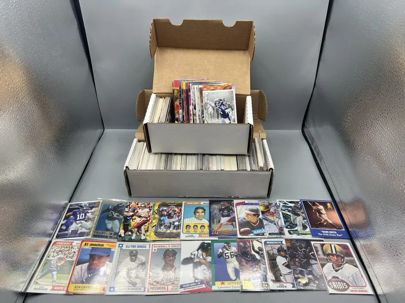 Large Box of Assorted Multi-Sport Trading Cards W/ Many Stars - Varying Conditions from auction in Greenville, Ohio