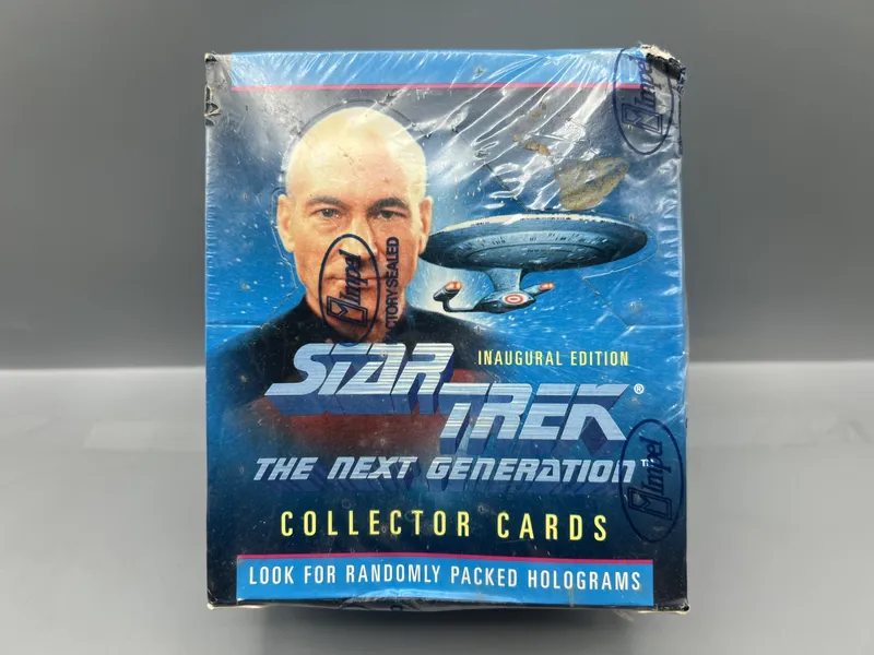 1992 Impel Star Trek The Next Generation Factory Sealed Wax Box from auction in Greenville, Ohio