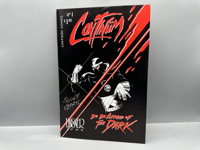 1988 Continum Comics Continum #1 - Only 5000 Copies Printed - First professional publication of Joseph Michael Linsner - Signed by Joseph Naftali from auction in Greenville, Ohio