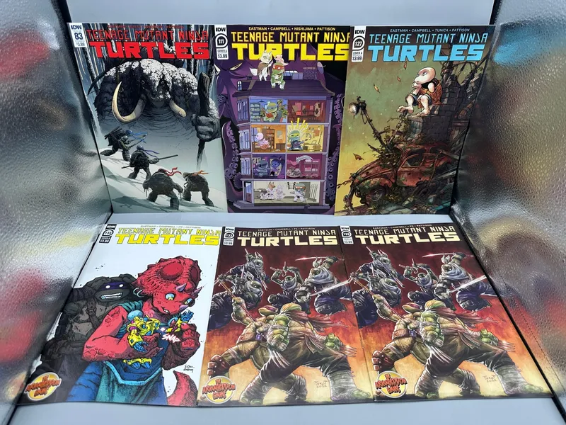 IDW Teenage Mutant Ninja Turtles #83, 111, 127 & 133 (2018-2022) - Lot of 6 Comics - The Armageddon Game tie-ins from auction in Greenville, Ohio