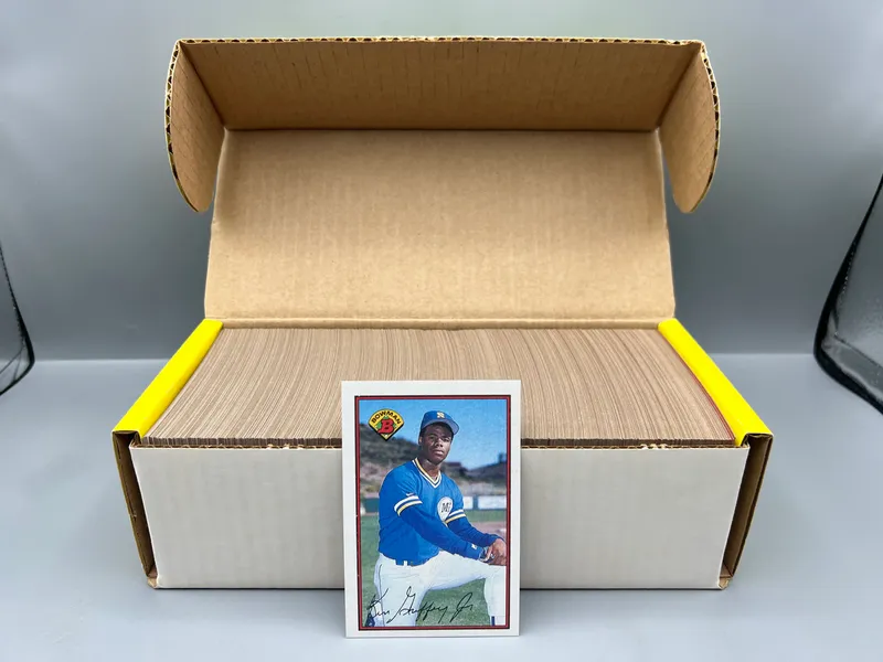 1989 Bowman Baseball Complete Set W/ Ken Griffey Jr. RC from auction in Greenville, Ohio