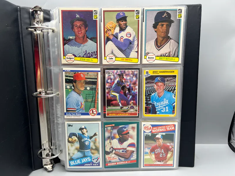 Binder of Assorted Baseball Rookie Cards W/ Lots of Stars - Varying Conditions from auction in Greenville, Ohio