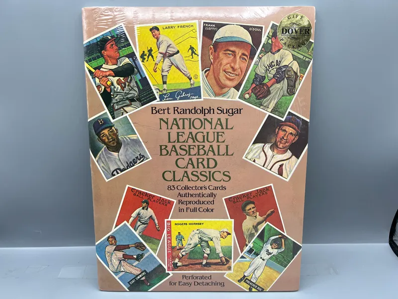 Bert Sugar's National League Baseball Card Classic Factory Sealed Reprint Book from auction in Greenville, Ohio