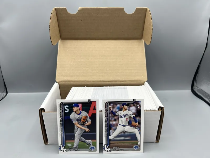 2025 Topps Series Two Baseball Complete Set W/ Roki Sasaki RC - Only Series Two from auction in Greenville, Ohio