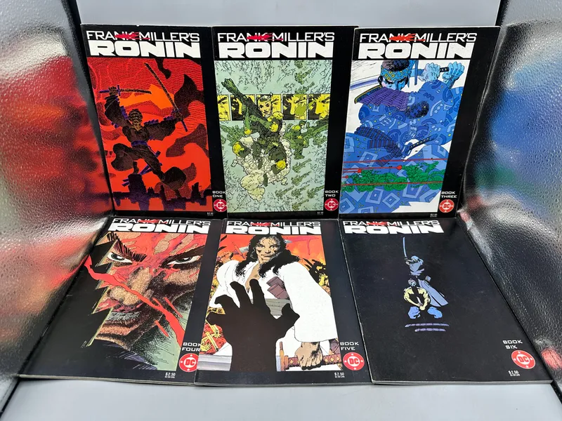 DC Comics Frank Miller's Ronin #1-6 (1983-1984) - Complete six-issue set - Frank Miller story and art from auction in Greenville, Ohio