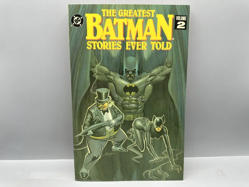 DC Comics The Greatest Batman Stories Ever Told #2 (1992) - Brian Bolland cover - Penguin and Catwoman collection from auction in Greenville, Ohio