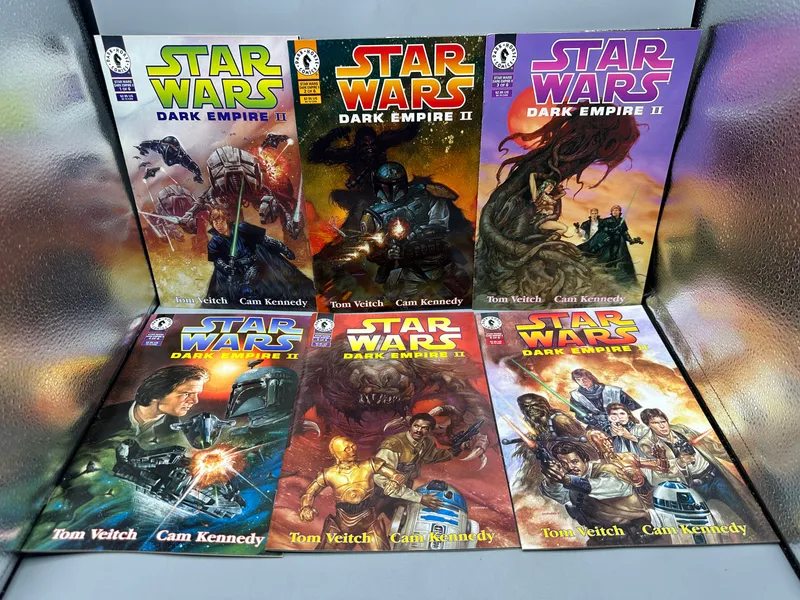 Dark Horse Comics Star Wars: Dark Empire II #1-6 (1994-1995) - Complete lot of 6 issues - Dave Dorman cover art from auction in Greenville, Ohio