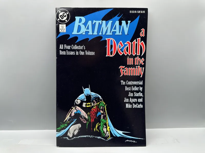 DC Comics Batman: A Death in the Family (1988) - Collected volume of issues #426-#429 - 1st printing - Death of Jason Todd from auction in Greenville, Ohio