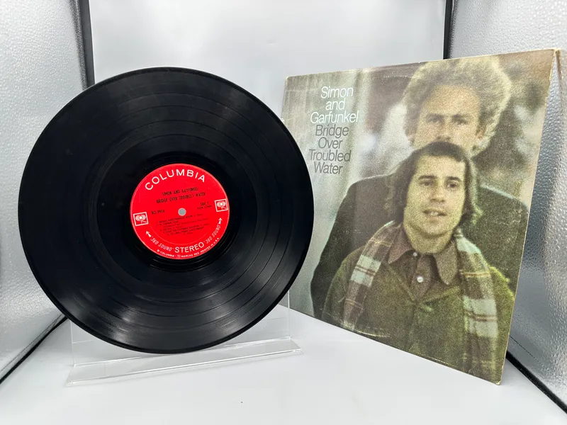 1970 Columbia Records Simon and Garfunkel Bridge Over Troubled Water Vinyl Album - KCS 9914 from auction in Greenville, Ohio