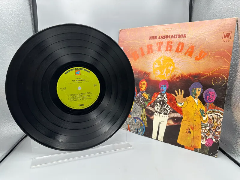 1968 Warner Bros Seven Arts Records The Association Birthday Vinyl Album - WS 1733 from auction in Greenville, Ohio