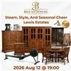 Steam, Style and Seasonal Cheer-Lewis Estates (Sauna, Artwork, Christmas Decor)
