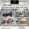 Golf Gear Electric Bike and tools Red Deer (Golf Gear Electric Bike and tools Red Deer)