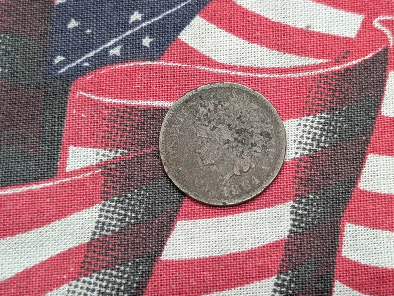 1864-L Indian Head Cent - Tough Date from auction in Greenville, Ohio