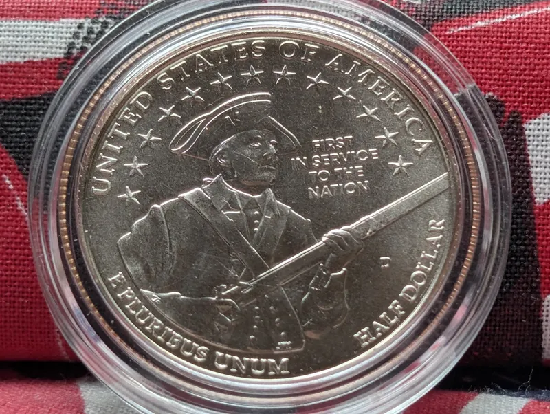 2011-D UNC U.S. Army Commemorative Half Dollar in Government Capsule from auction in Greenville, Ohio
