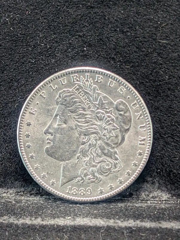 1889 Morgan 90% Silver Dollar from auction in Greenville, Ohio