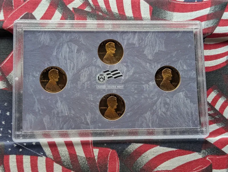 2009-S Lincoln Bicentennial Proof Cent Set, No Box from auction in Greenville, Ohio