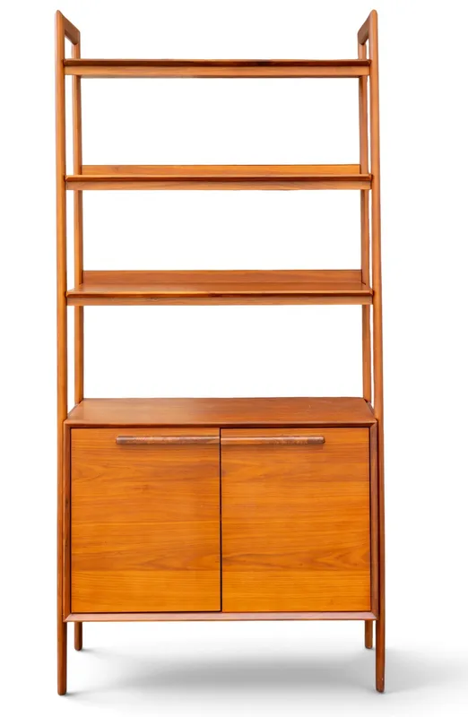 MCM-Style Teak Shelving Unit from auction in York, Pennsylvania