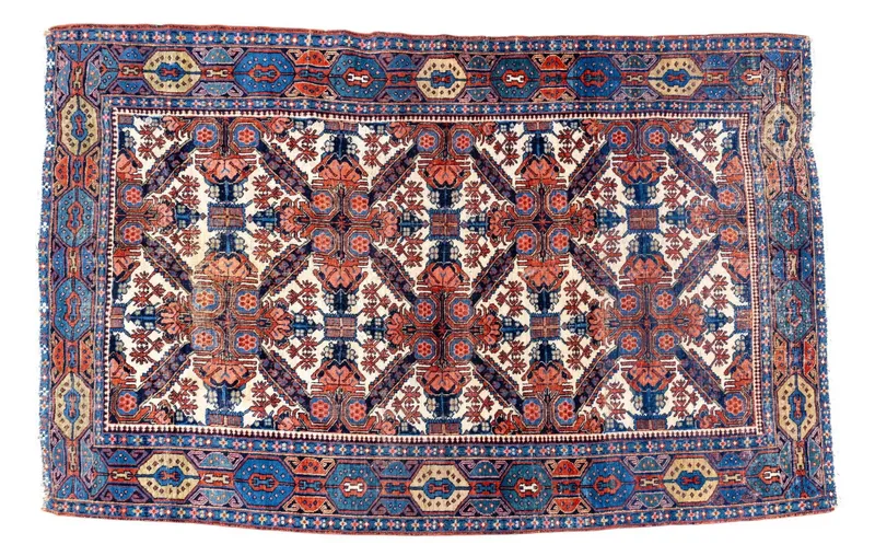 Antique Persian Heriz Rug ~5.5' x 8.75' from auction in York, Pennsylvania
