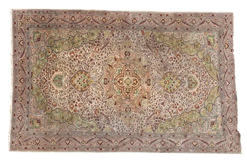 Persian Tabriz Rug ~6.5' x9.75' from auction in York, Pennsylvania