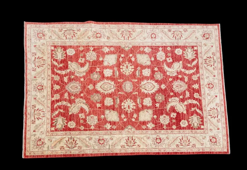 Turkish Oushak Area Rug from auction in York, Pennsylvania