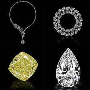 Exquisite Diamonds Layouts & Large GIA Graded Diamonds | 100% Natural
