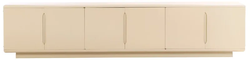 LARGE LACQUERED SIDEBOARD HAVING SIX DOORS AND INTERIOR DRAWERS BY CHURBA C 1960. from auction in Philadelphia, Pennsylvania