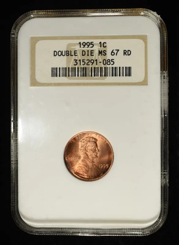 1995 MEMORIAL CENT NGC DD MS67 RD from auction in Findlay, Ohio