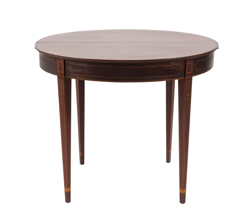 Baltimore Federal Card Table from auction in Harrisburg, Pennsylvania