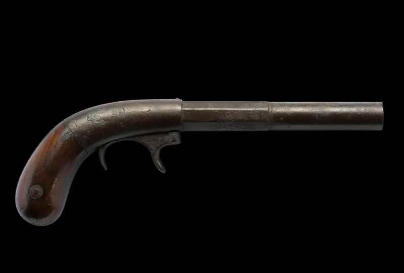 Bacon & Co. Underhammer Pistol, .34 Cal from auction in Harrisburg, Pennsylvania