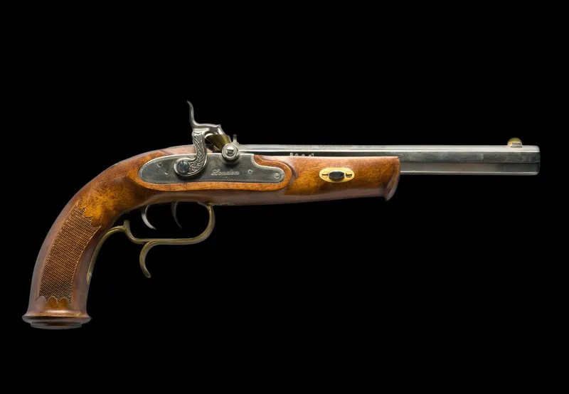 Traditions Kentucky Percussion Pistol, Cal. .50 from auction in Harrisburg, Pennsylvania
